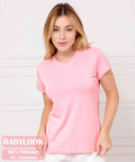 Babylook Feminina Poliéster - Imagem 2