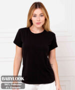 Babylook Feminina Poliéster - Imagem 3
