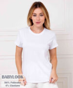 Babylook Feminina Poliéster