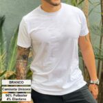 Camiseta Unissex Adulto Poliéster